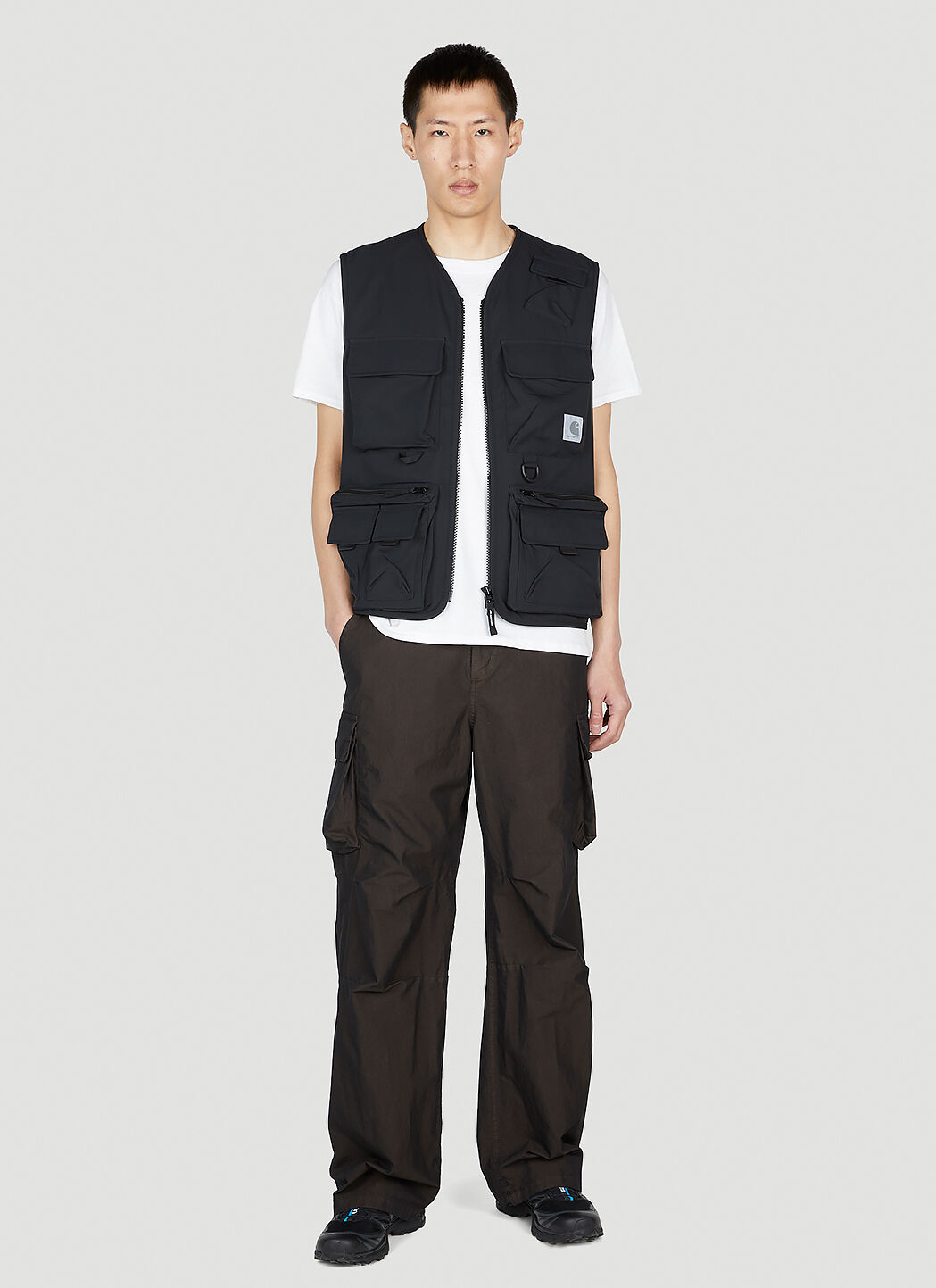 Carhartt WIP Men's Elmwood Vest in Black | LN-CC®