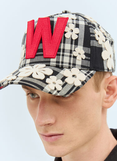 Walter Van Beirendonck Alowa ベースボールキャップ ブラック wlt0158017