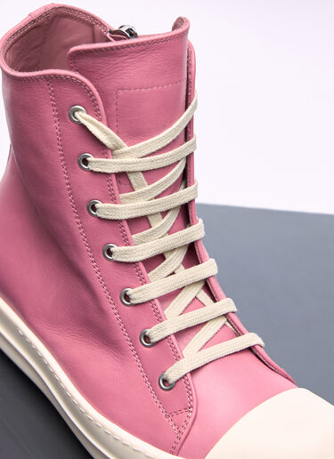 Rick Owens High-Top Sneakers Pink ric0258009