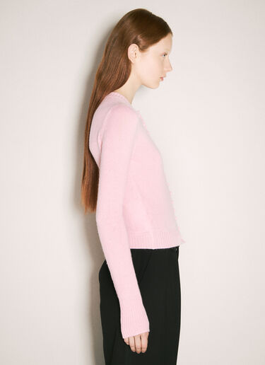 Prada Cashmere Cardigan Pink pra0258054