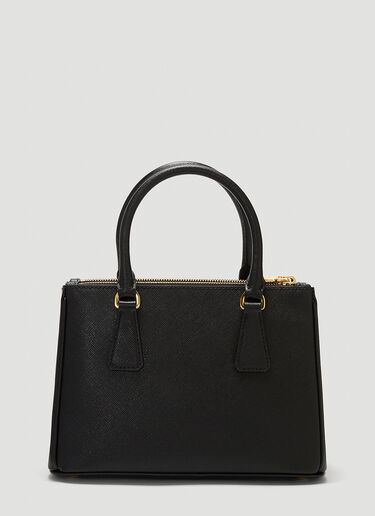 Prada Galleria Saffiano Leather Mini Tote Bag Black