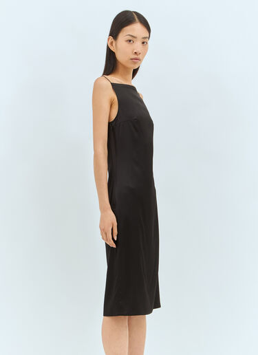 Jacquemus La Robe Spoglio Dress Black jac0258021