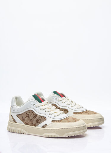 Gucci Re-Web 运动鞋 米色 guc0257064