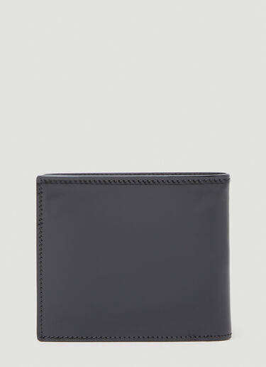 Saint Laurent Patent Bi-Fold Wallet Black sla0154037