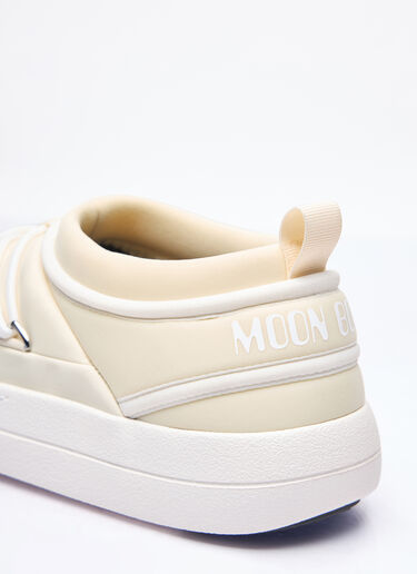 Moon Boot Park Icon Slip-On Shoes Cream mnb0258002