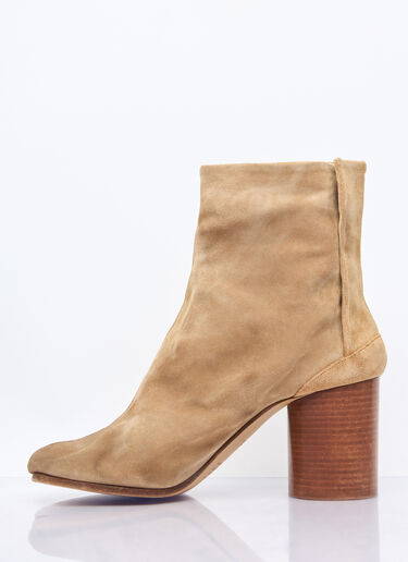 Maison Margiela Tabi Ankle Boots Beige mla0255019