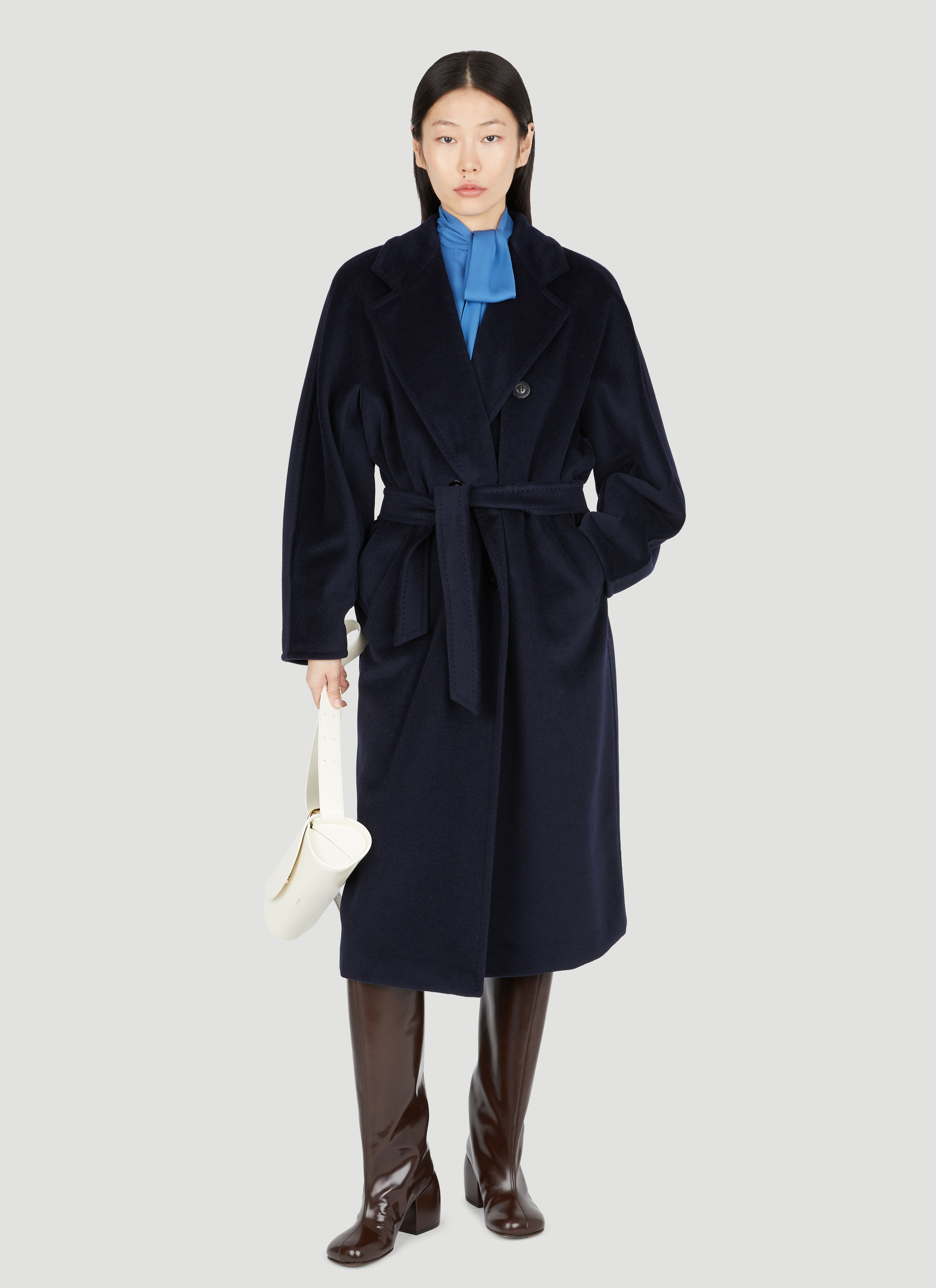 Max Mara Madame Coat in Blue | LN-CC