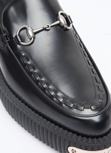 Gucci Horsebit Creeper 乐福鞋 黑色 guc0158015