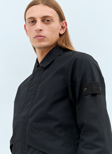 Stone Island Ghost Overshirt Black sto0158007