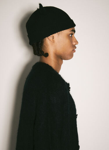 Marni Ears Beanie Hat Black mni0158008