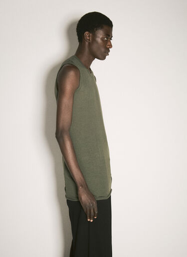 Rick Owens Jersey Tank Top Green ric0157002