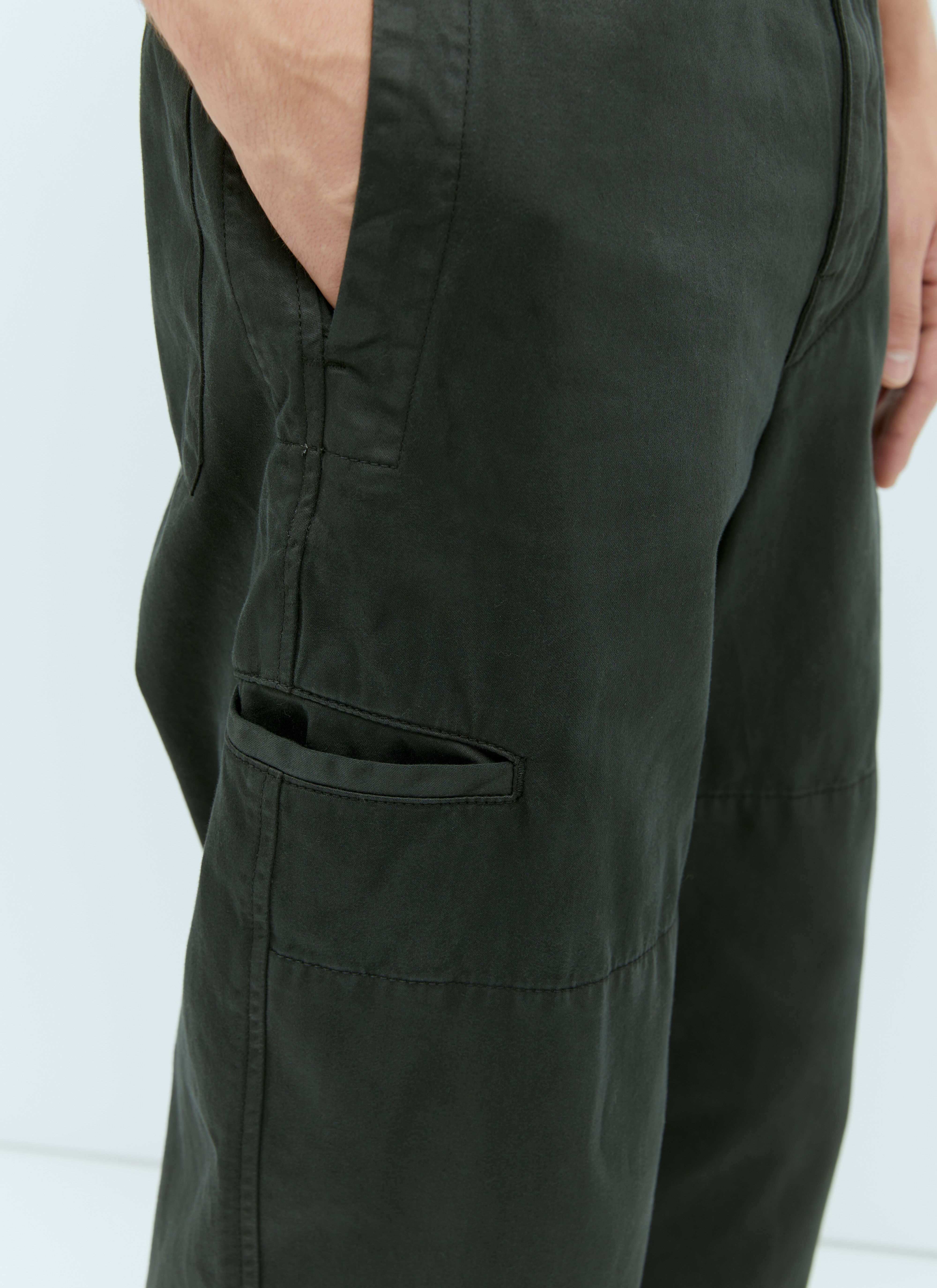 Lemaire Men's Military Cargo Pants in Grey | LN-CC®