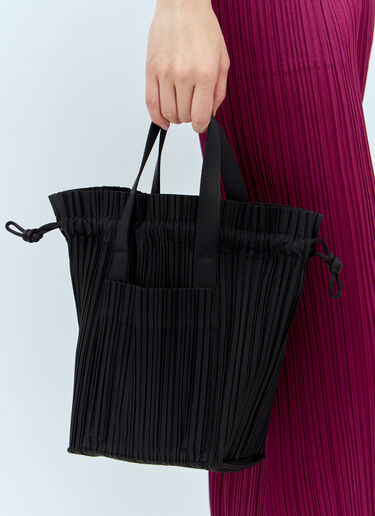 Pleats Please Issey Miyake Pleats Handbag Black plp0257017