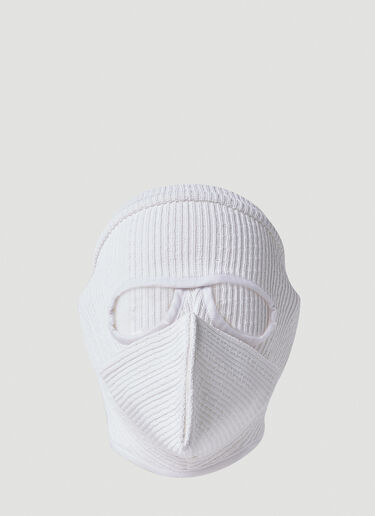 Jock Mask In White