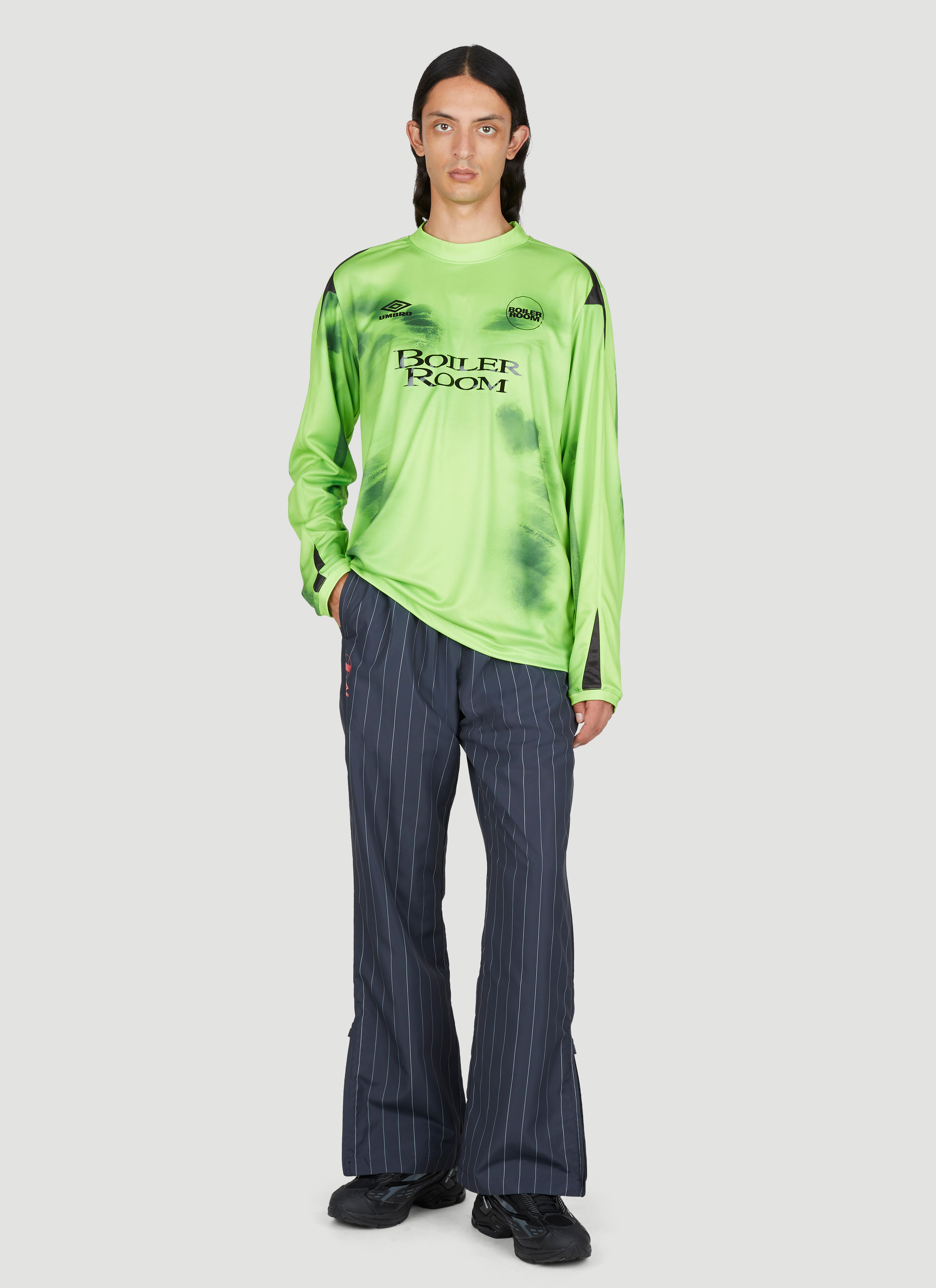 Boiler Room x Umbro Goalkeeper Sweatshirt in Green | LN-CC®