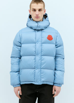 Moncler x Roc Nation designed by Jay-Z 사이클론 2-In-1 다운 재킷 크림 mrn0156001