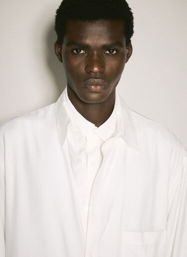 Yohji Yamamoto Layered Shirt White yoy0158004