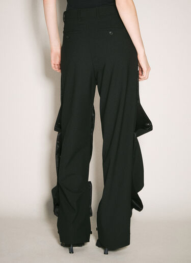 Y/Project Button Panel Pants Black ypr0358011