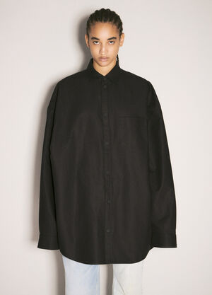Balenciaga Outerwear Shirt Black bal0257026