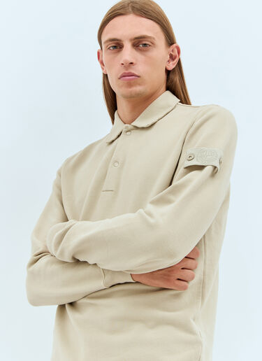 Stone Island Ghost Polo Shirt Beige sto0158013