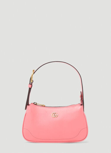 GUCCI Mini Aphrodite pink leather bag