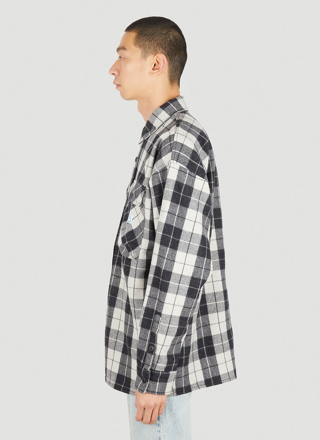 Liberaiders LR Plaid Shirt en Black | LN-CC®