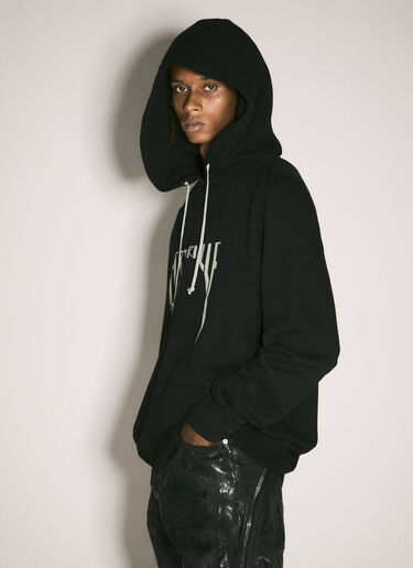 Rick Owens DRKSHDW Porterville Hooded Sweatshirt Black drk0158009