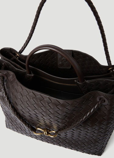 Bottega Veneta Large Andiamo Handbag Brown bov0254058