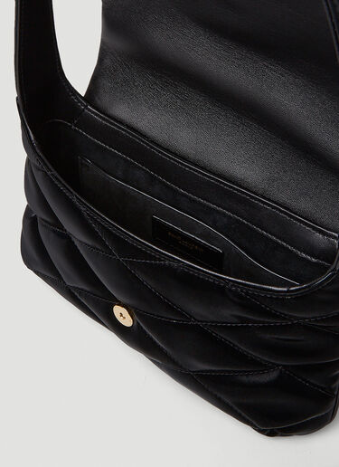 SAINT LAURENT - Le 57 brand-plaque leather shoulder bag