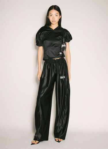 Alexander Wang フィットフットボールトップス ブラック awg0257012