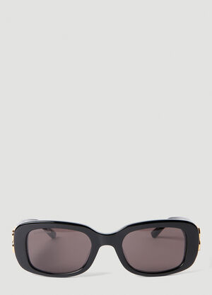 Saint Laurent Dynasty D-Frame Sunglasses Brown sla0252110