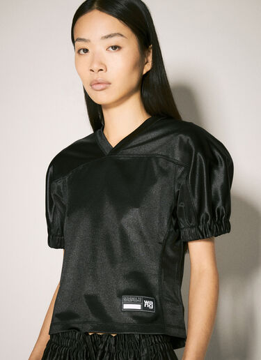 Alexander Wang フィットフットボールトップス ブラック awg0257012