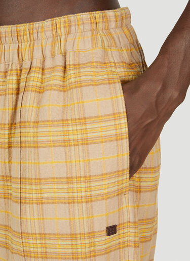 Acne Studios 格纹长裤 黄色 acn0151021