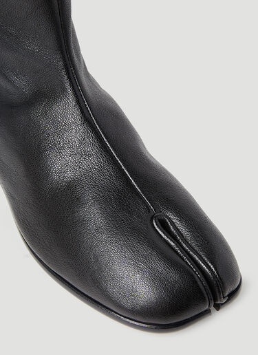 Maison Margiela Tabi Ankle Flat Boots Black mla0153024