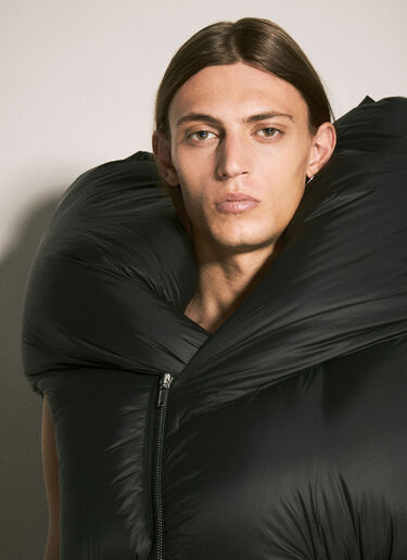 Rick Owens Anubus Padded Vest Black ric0158004