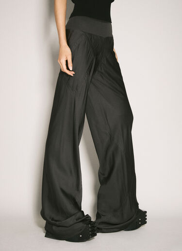 Rick Owens Bias Satin Pants Brown ric0257007