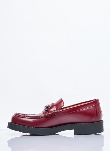 Gucci Horsebit Loafers Burgundy guc0157042