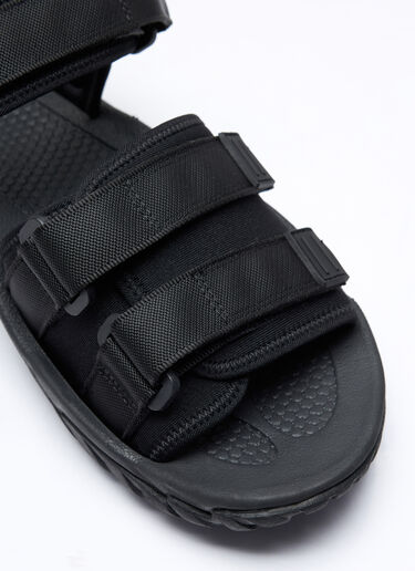 Comme des Garçons Homme Touch-Fastening Strap Sandals Black cdh0156018