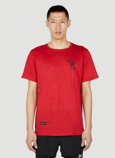 District Vision Sukha T-Shirt Red dtv0151025