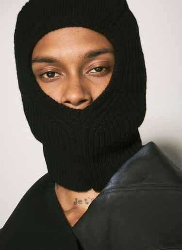 Rick Owens Sphinx Skull Balaclava Black ric0157030