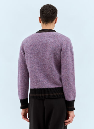 Dries Van Noten Moon Sweater Purple dvn0158023