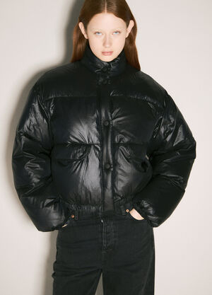 Moncler 短款蓬松夹克 Black mon0258005