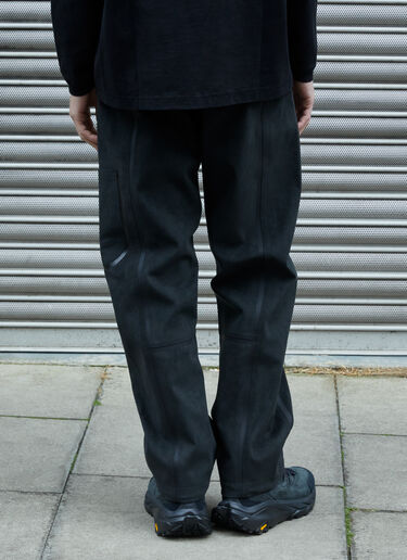 Massimo Osti Studio Alcantara® Lined Pants Black mao0158004