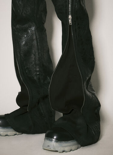 Rick Owens DRKSHDW ボラン ディストレスジーンズ ブラック drk0158010