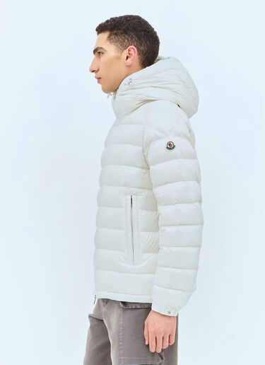 Moncler Besines Short Down Jacket White mon0157001