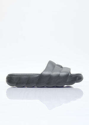 adidas Originals by SPZL Lilo Logo Patch Slides Black aos0157017