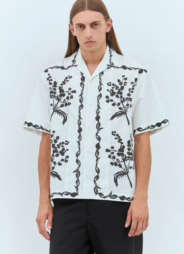 Jacquemus La Chemise Jean Shirt White jac0158003