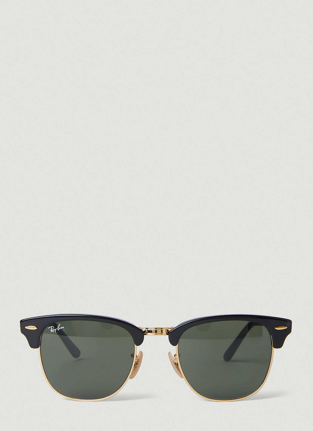 Ray-Ban clubmaster sunglasses in black 0RB3016 | ASOS