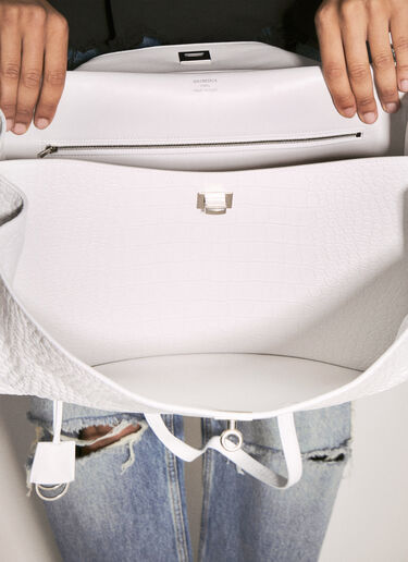 Balenciaga Rodeo Large Handbag White bal0257058