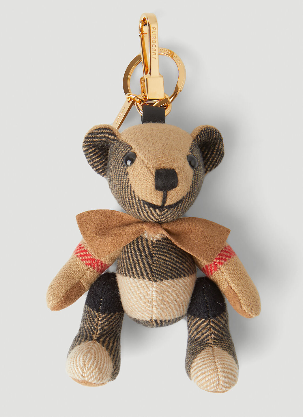 Burberry Thomas Bear with Bow Tie Keyring in Beige | LN-CC®